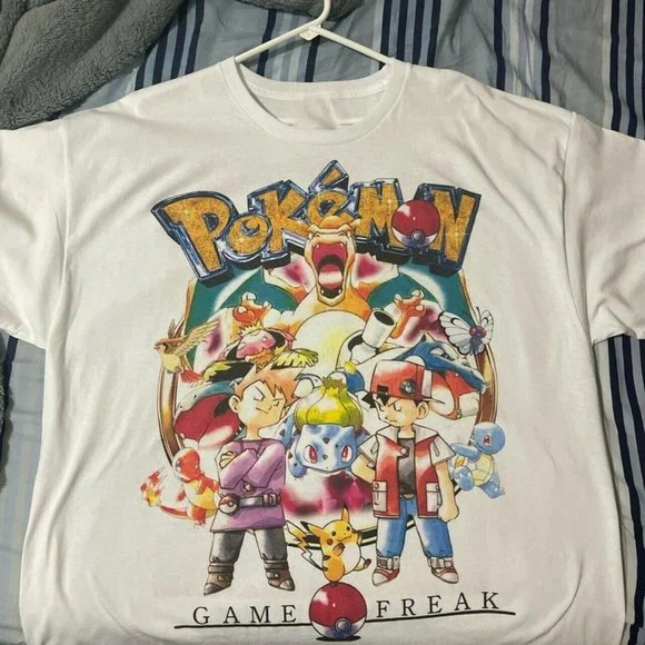 Gildan Shirts Vintage Pokmon Game Freak Shirt Pokmon Shirt Cartoon Shirt Shirt For Men Wo Poshmark